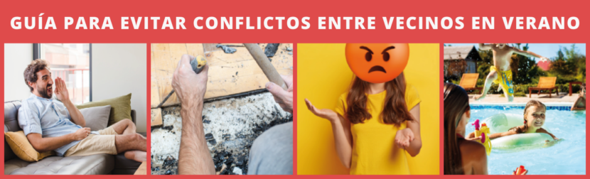 Conflictos vecinales en verano